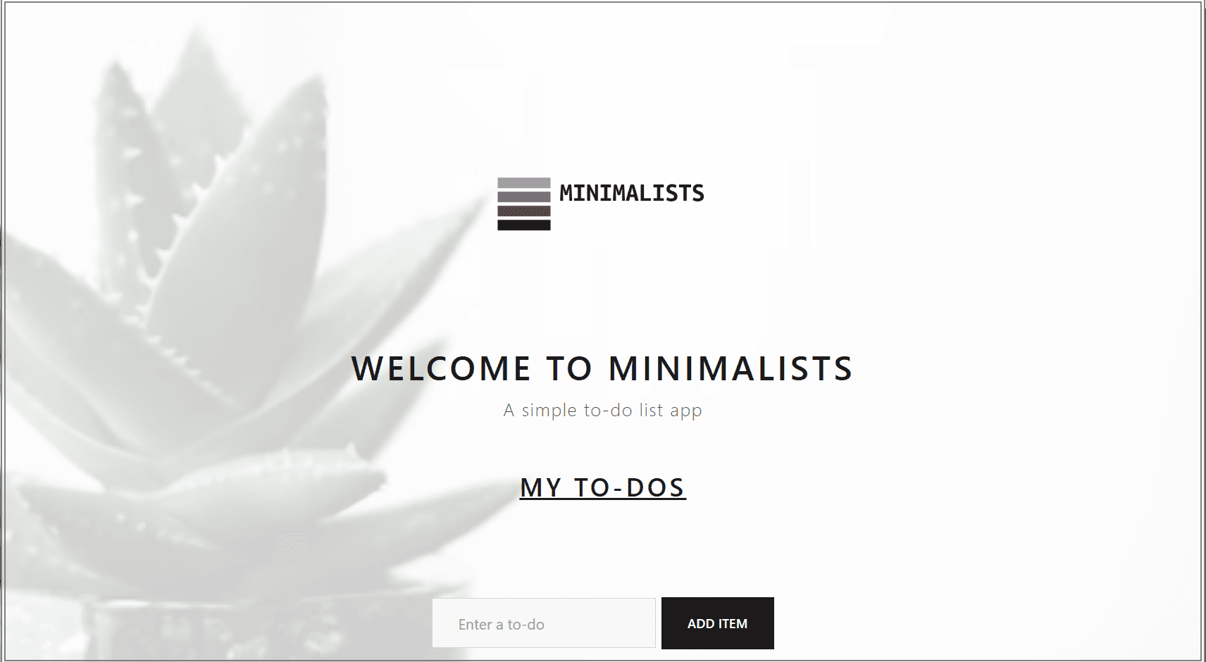 Minimalists app image